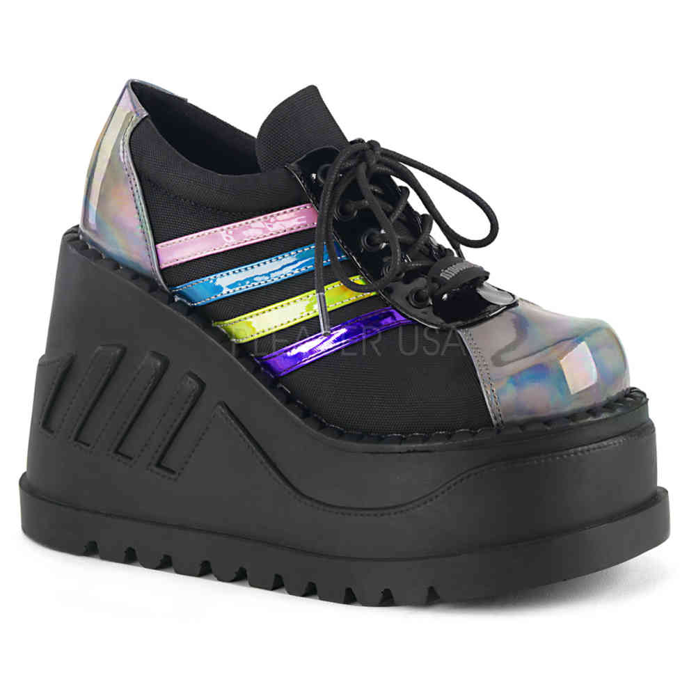 black plateau sneakers