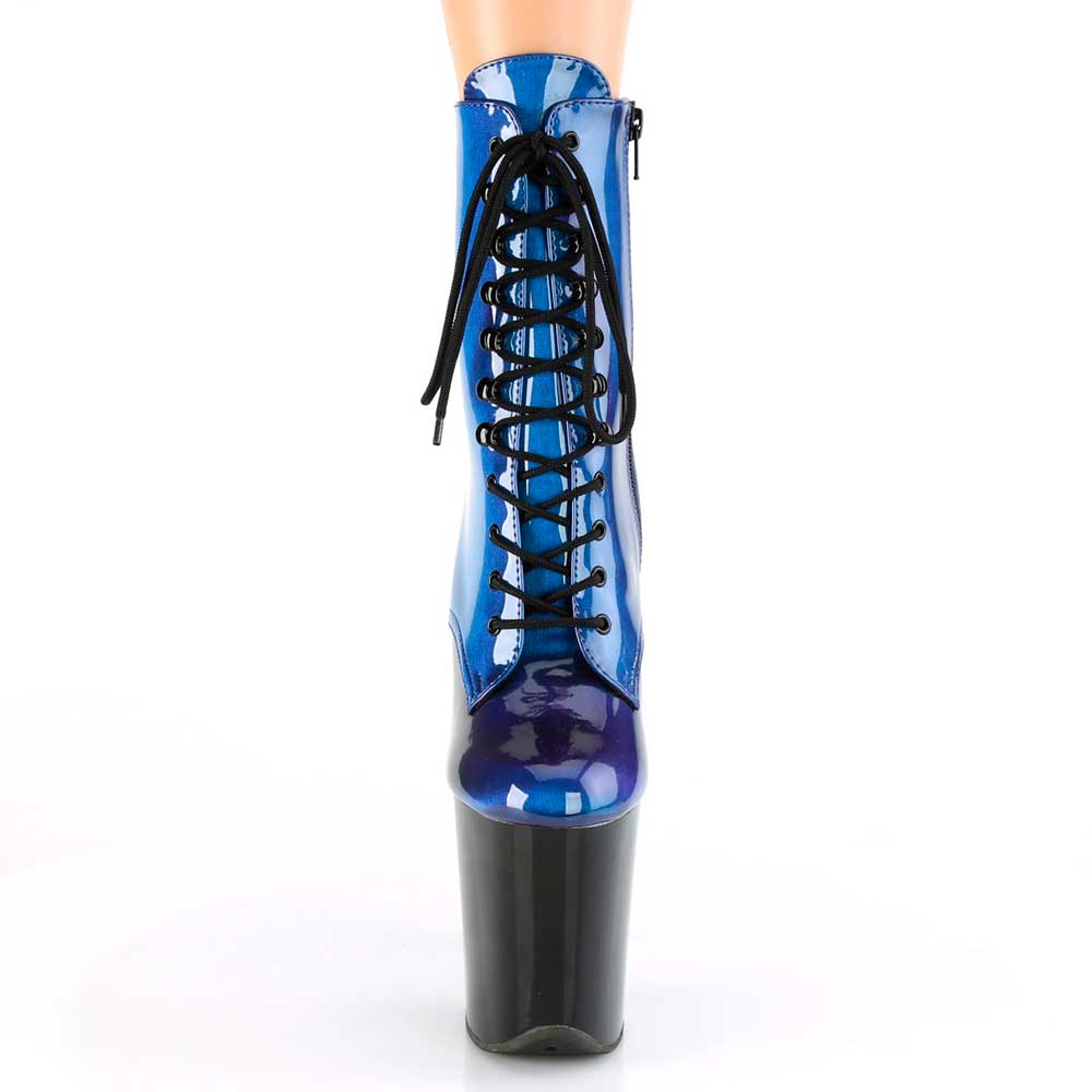 blue pleaser boots