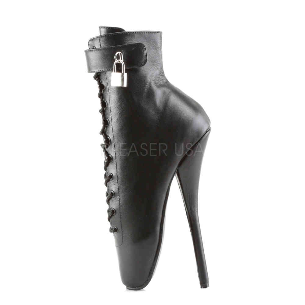 38 EU 5 UK Black Devious Dom1023//B Womens Ankle Boots Black by Devious