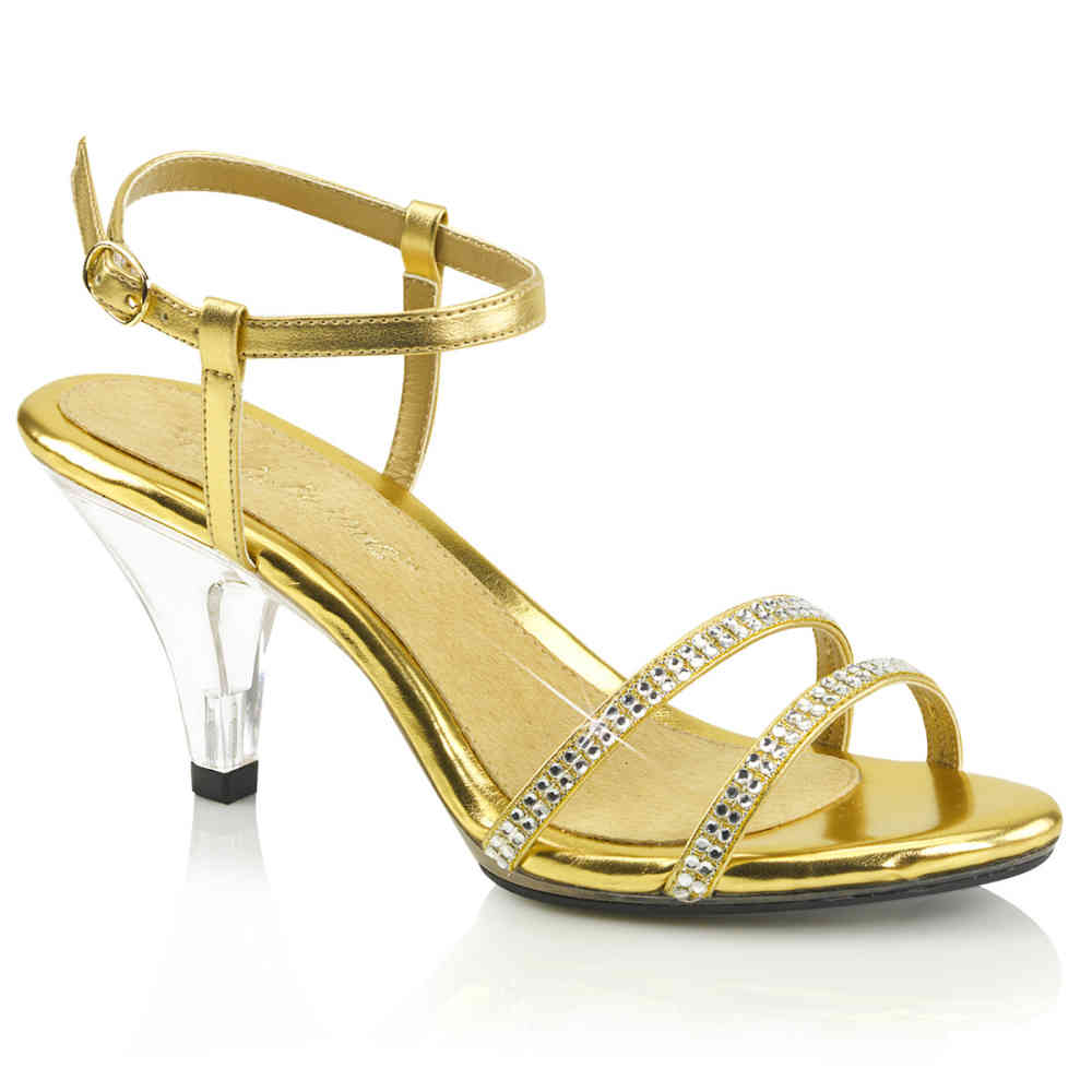 Hoge hakken BELLE-316 Goudkleurig | Attitude Holland