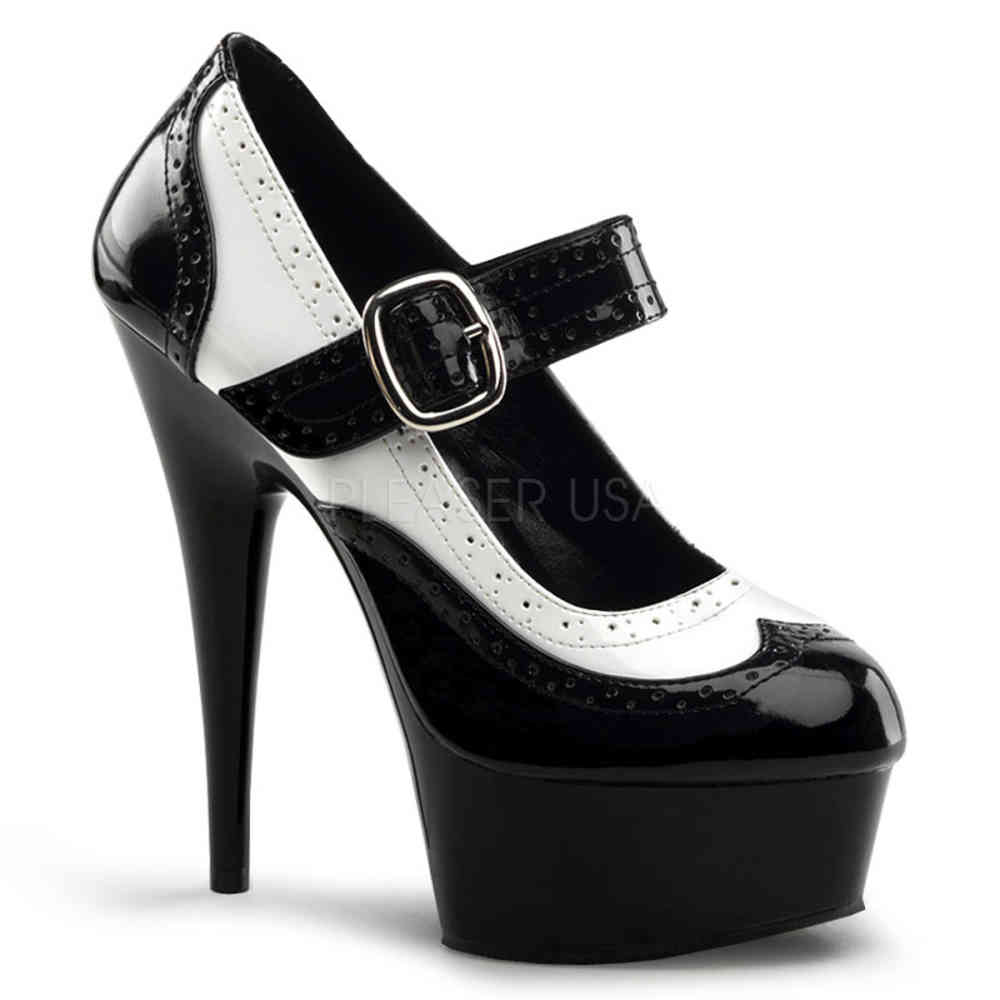 pleaser mary jane pumps