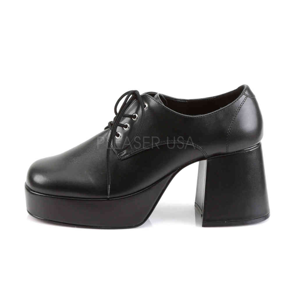 mens white disco shoes