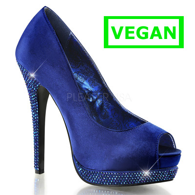 Women/'s Highest Heel 5.25/" Heel Pump Black Kid PU Size 10 Shoes