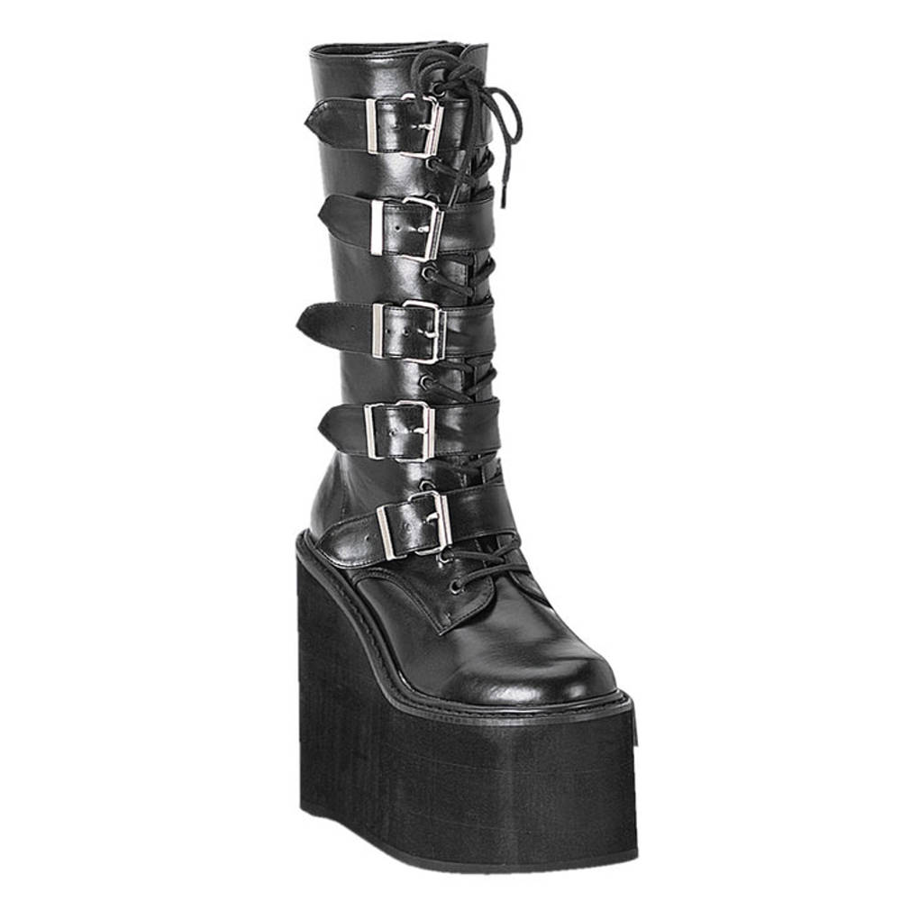 demonia platform boots size 5