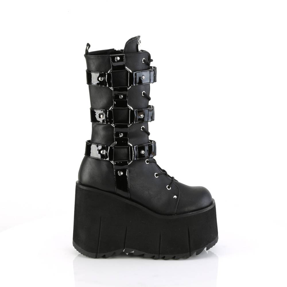 DemoniaCult DemoniaCult - KERA-110 Platform Boots - Black | Attitude Eu