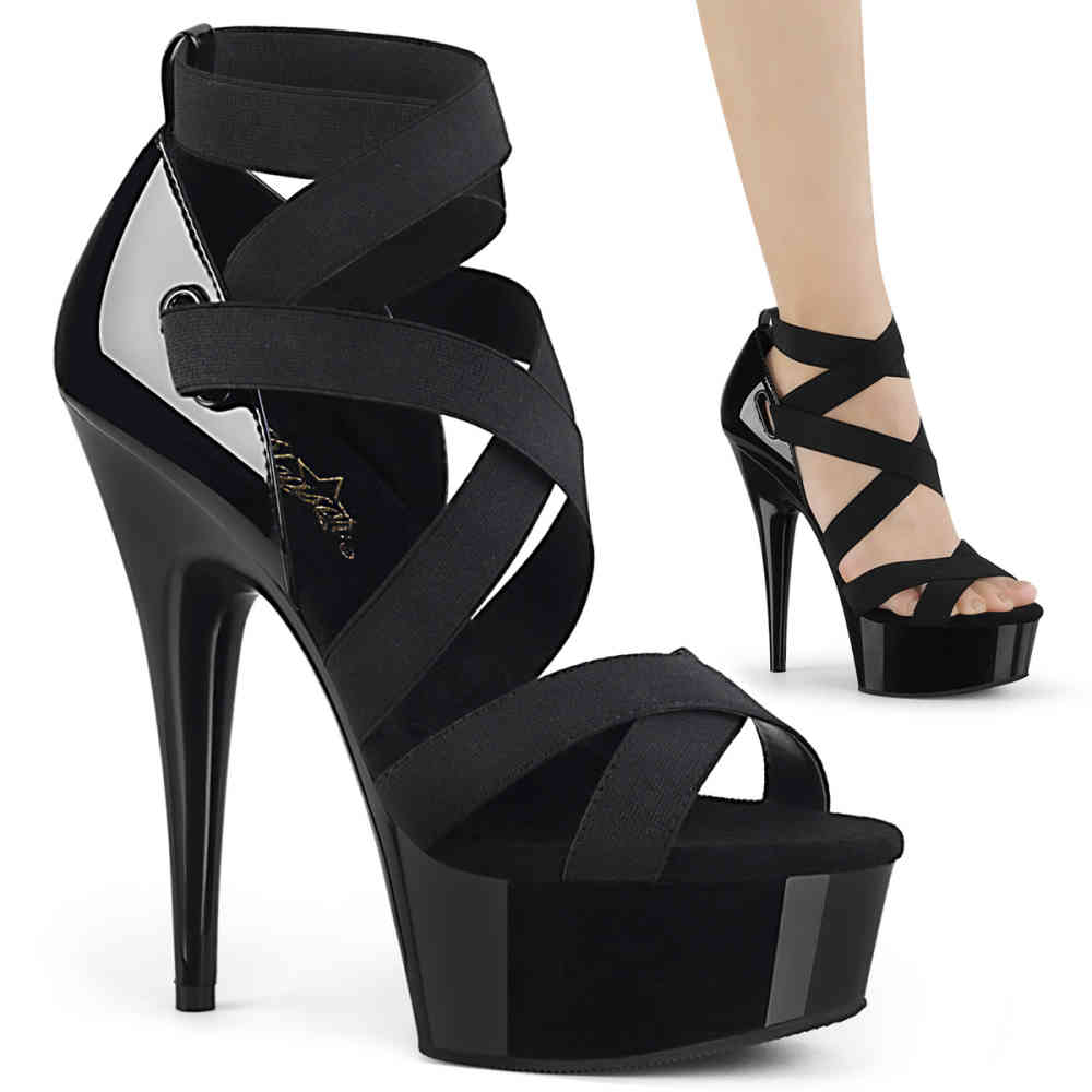 pleaser platform heels