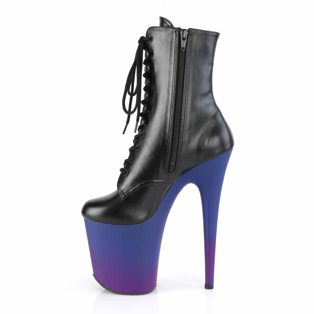 purple pleaser boots