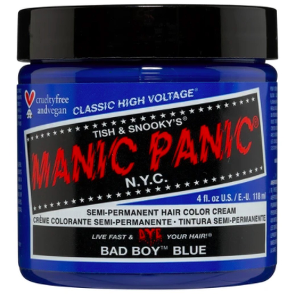 Reden Vernietigen Oorlogszuchtig Manic Panic Manic Panic Semi permanente haarverf Bad Boy Blue Classic B