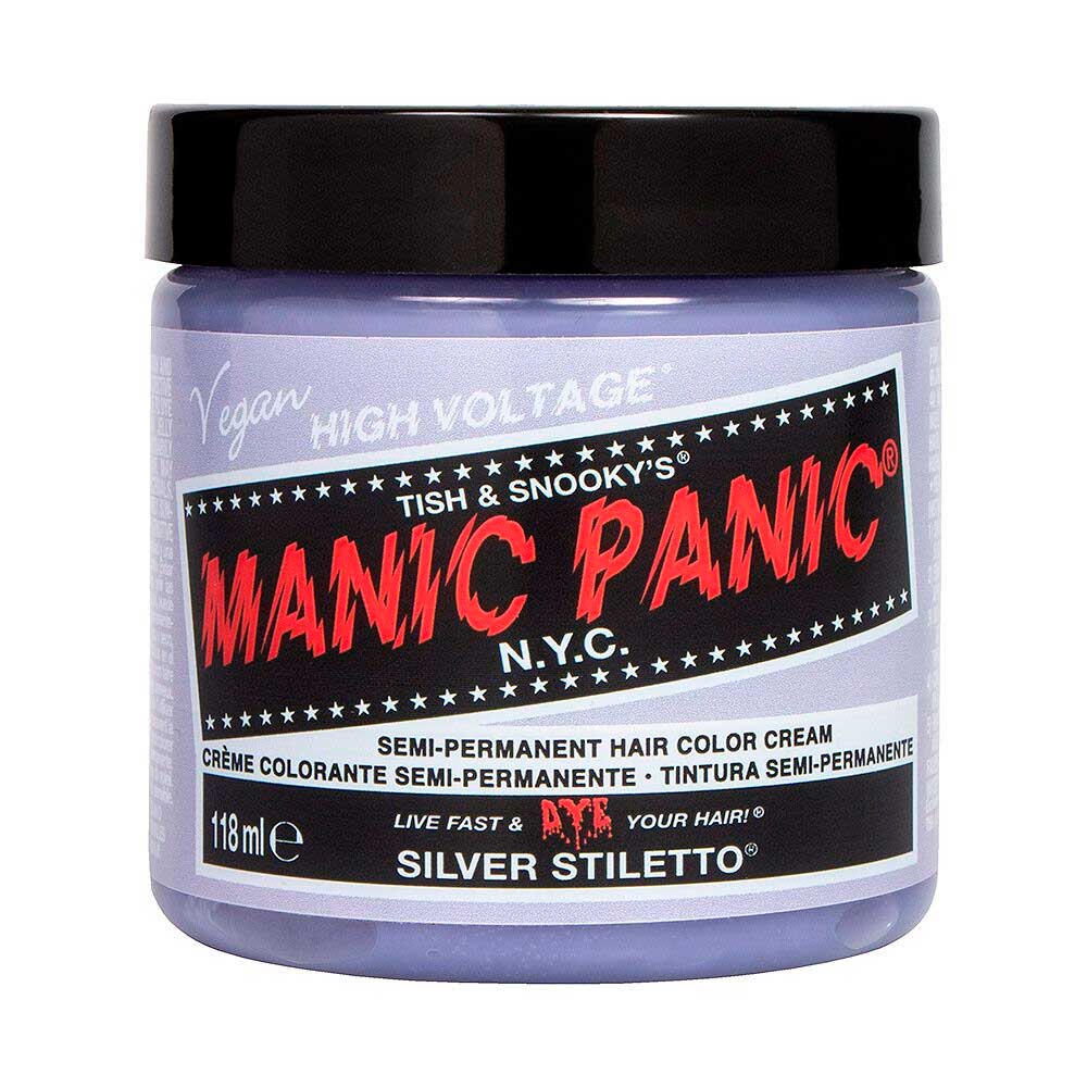 Manic Panic Manic Panic Semi Permanent Hair Dye Silver Stiletto Silver
