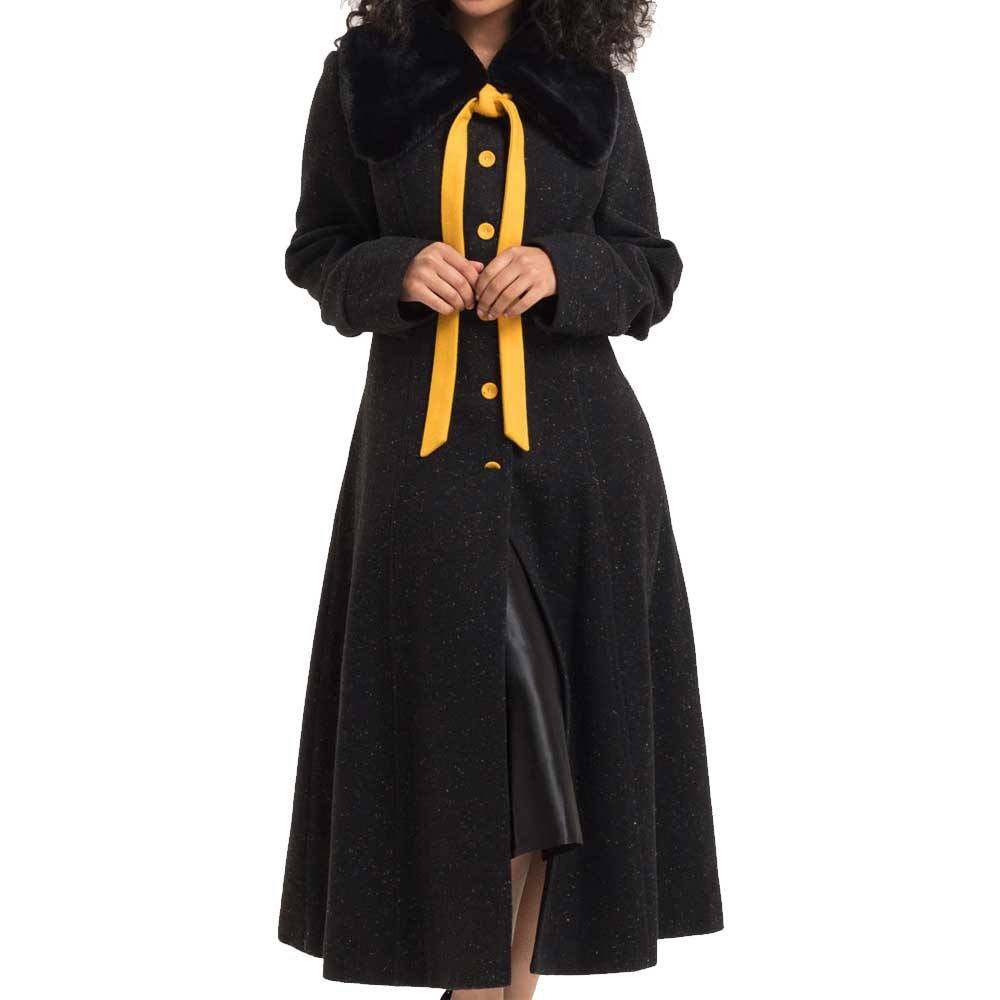 long dark grey  hooded cloak cdelux 139 lined hood no sleeves