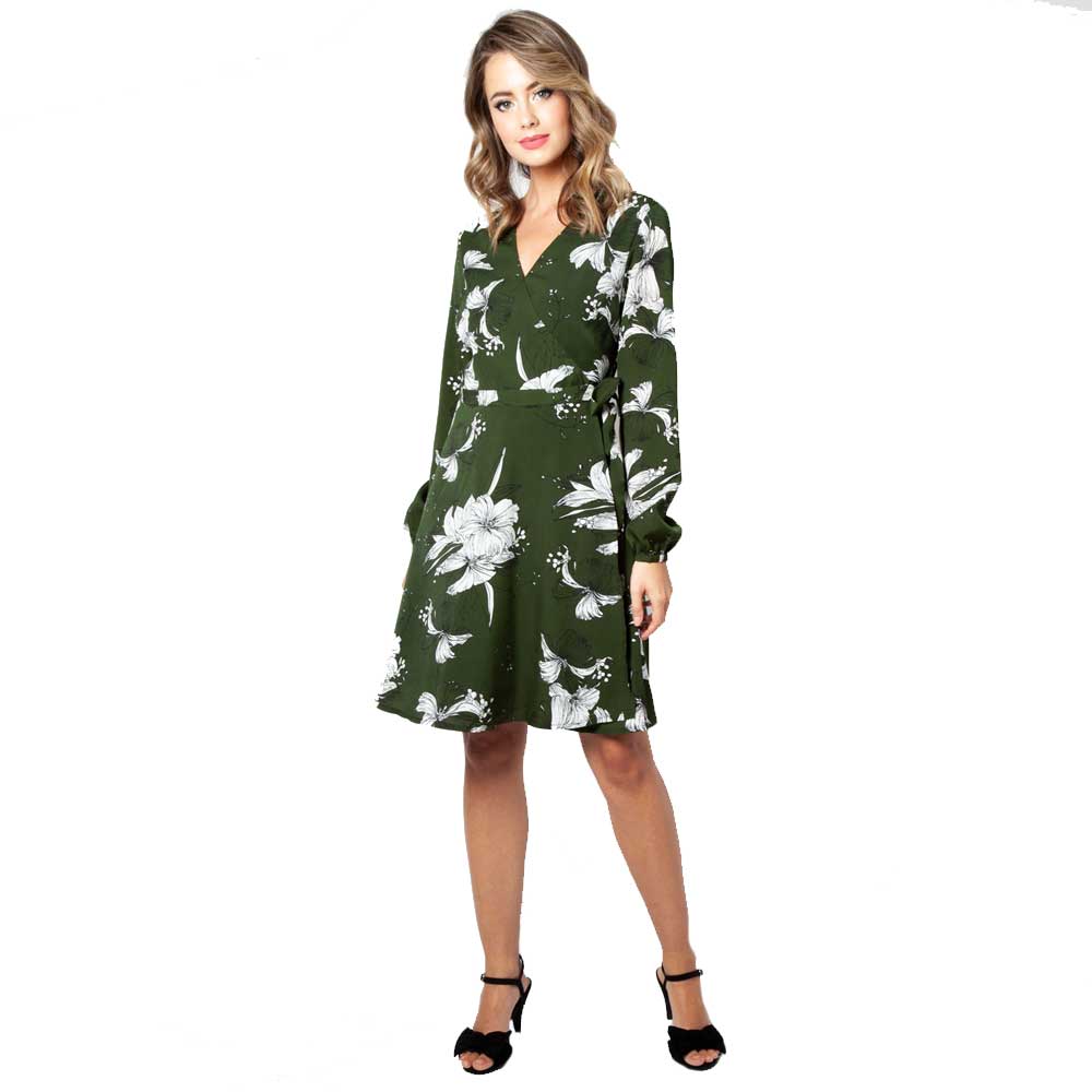 voodoo vixen green dress