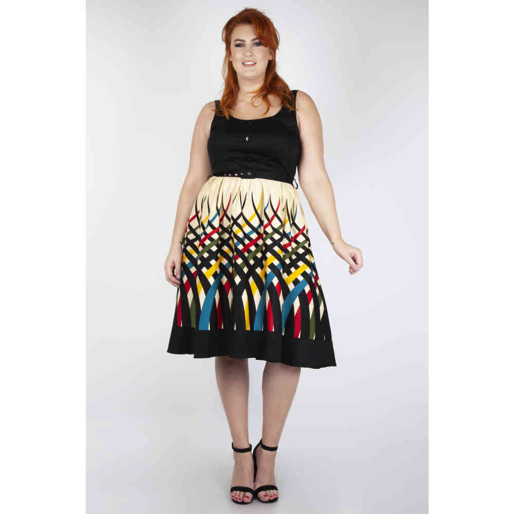 Voodoo Vixen Voodoo Vixen Flare dress 