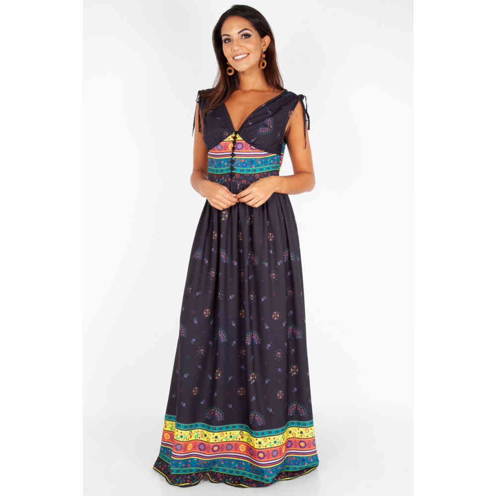 fiesta maxi dress