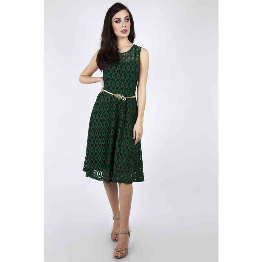 voodoo vixen green dress