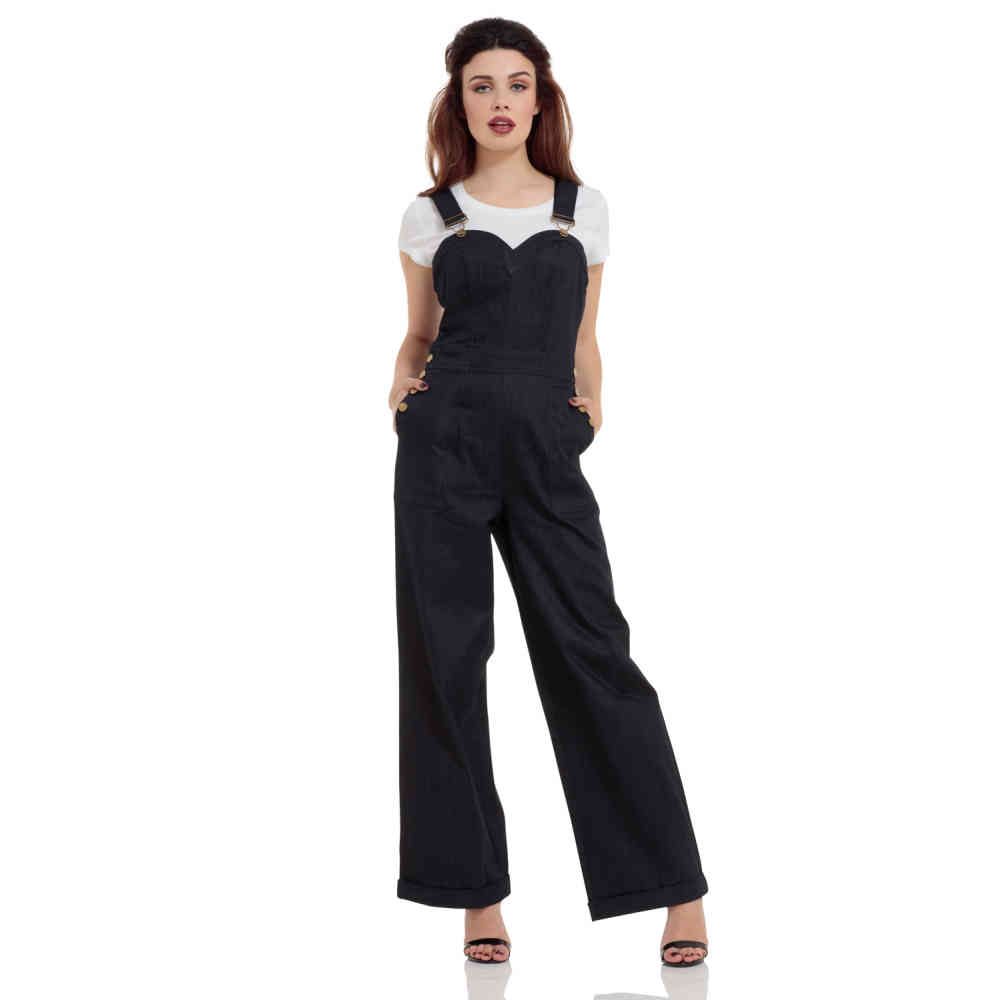 rosie the riveter blue jumpsuit