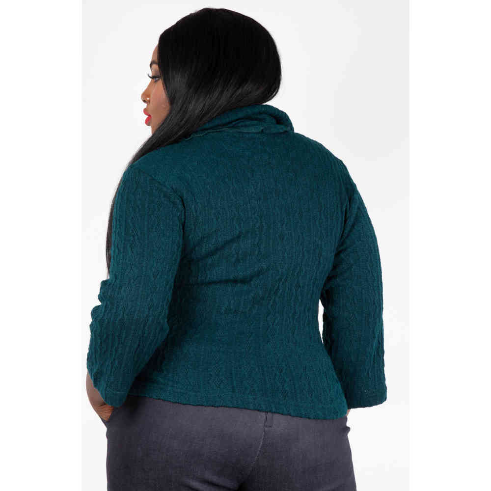 Voodoo Vixen Voodoo Vixen Strick Pullover Vixen Curve Elena Knitted Sco