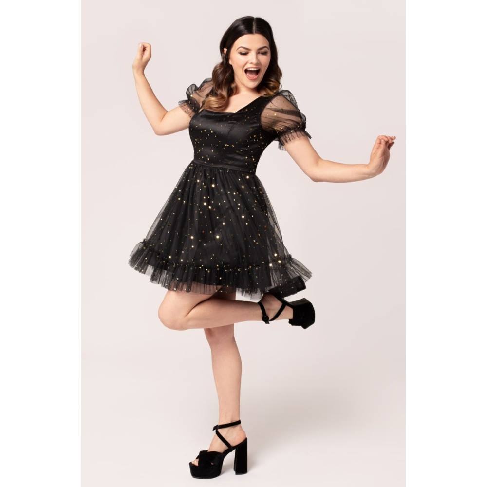 Hell Bunny Hell Bunny - Infinity Mini dress - Black | Attitude Europe Hell Bunny Hell Bunny - Infinity Mini dress - Black | Attitude Europe