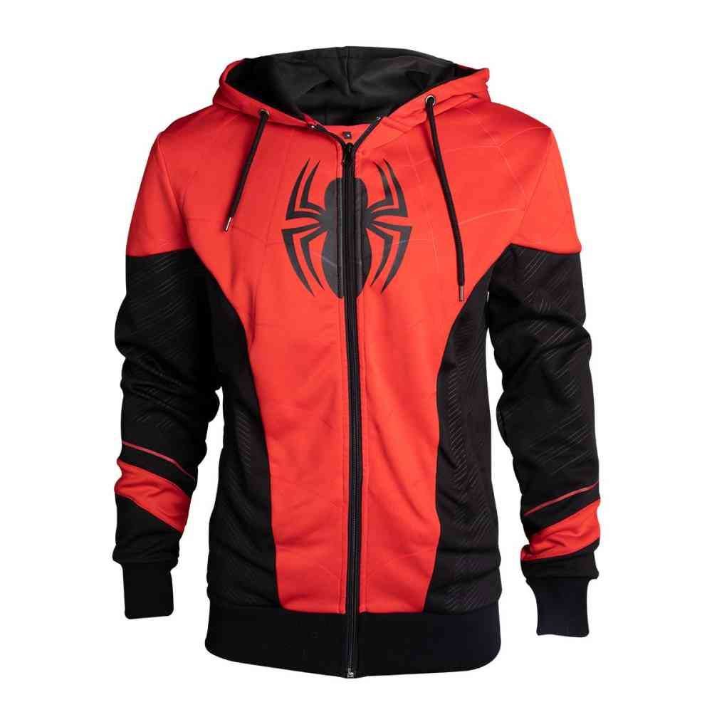 Componist het doel taxi Marvel Marvel SpiderMan Vest met capuchon Red & Black Outfit Rood/Zwart