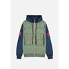 QYIFIRST Homme Veste Hatake Kakashi Rokudaime - Manteau Cosplay Zip-Up Hoodie Léger Imprimé - Noir L
