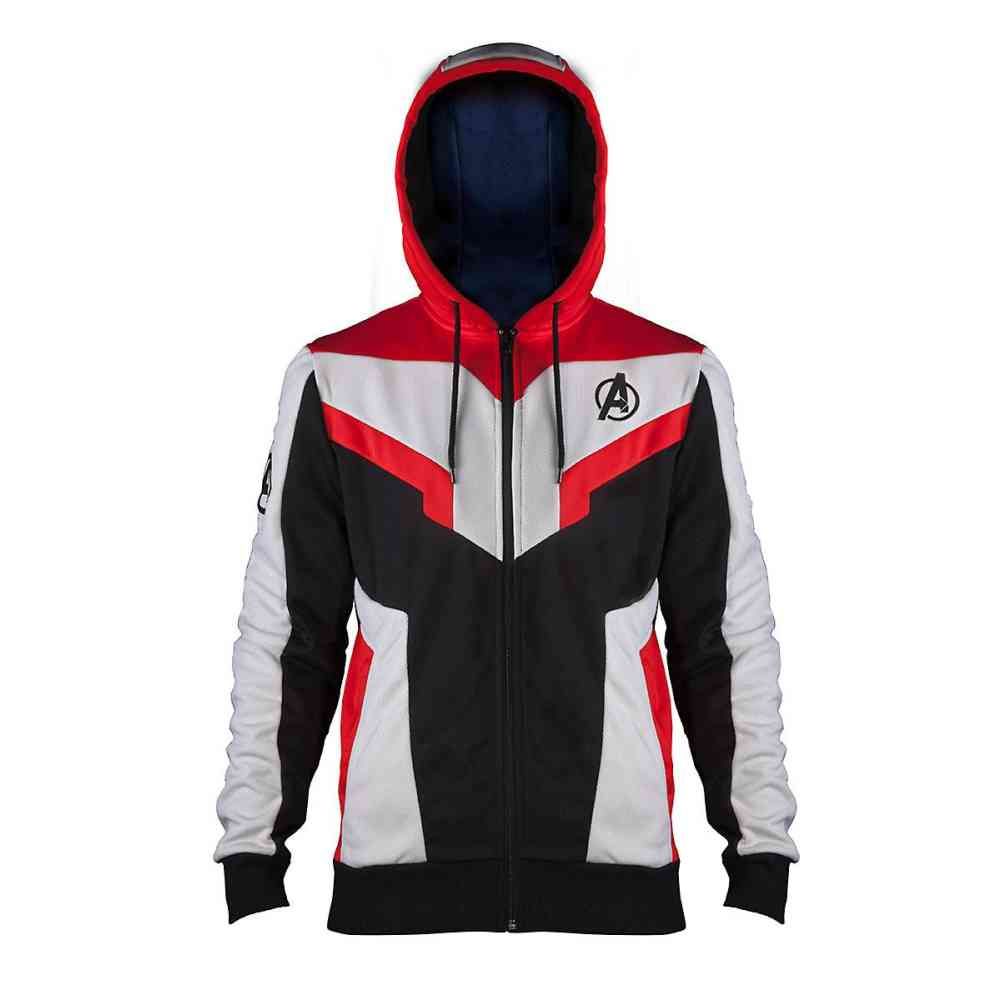 marvel zipper hoodie