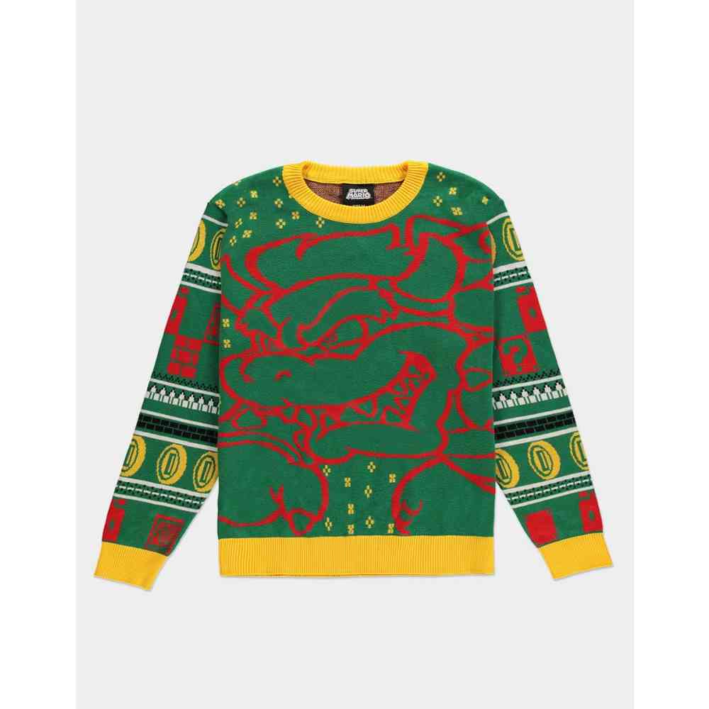 mario xmas sweater
