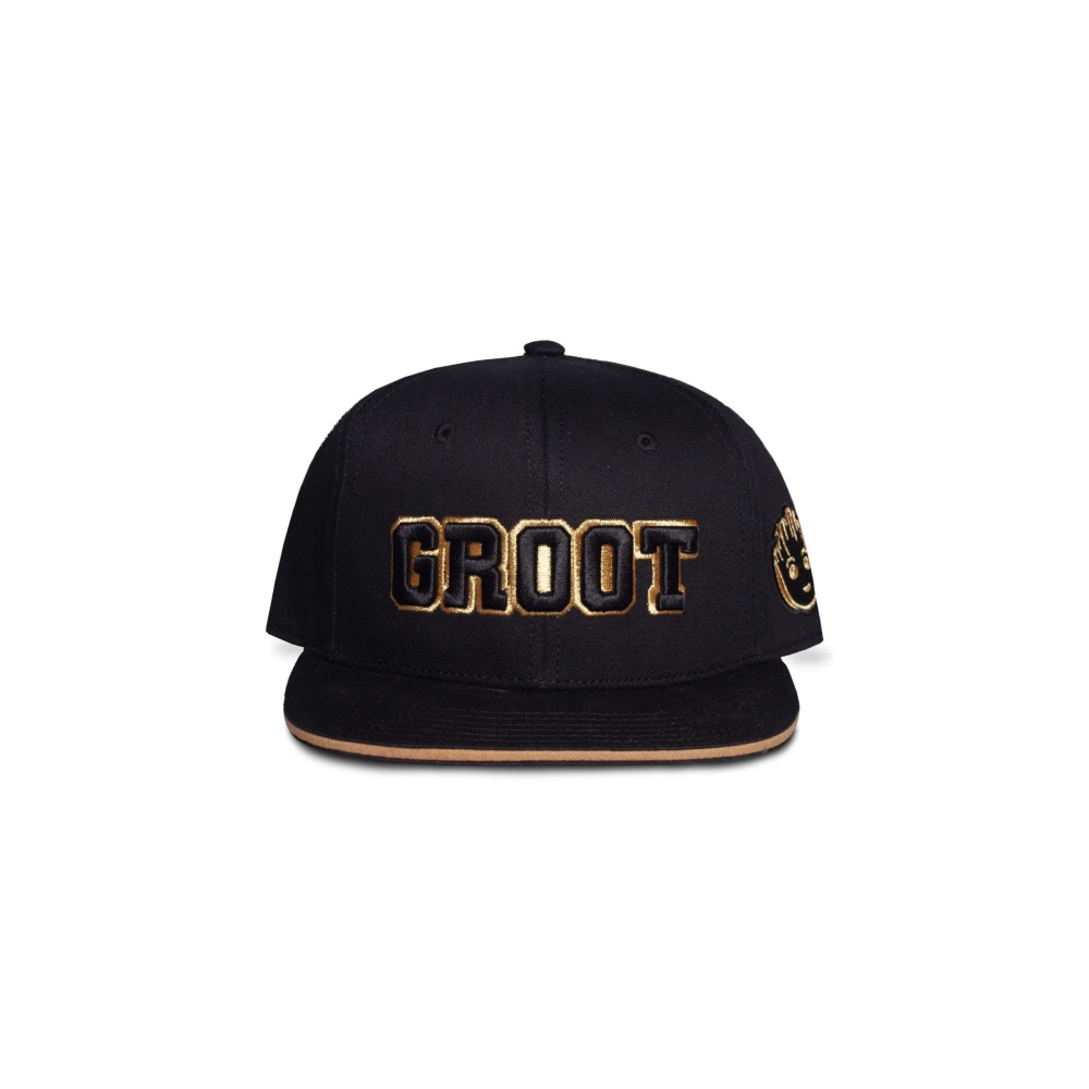 Marvel Guardians Of The Galaxy - Groot Snapback Cap - Black | Attitude