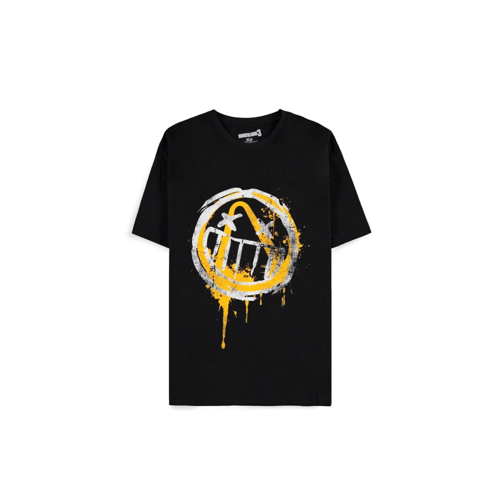 Borderlands - Borderlands 3 - Punk Smiley Mens T-shirt - Black | Attit