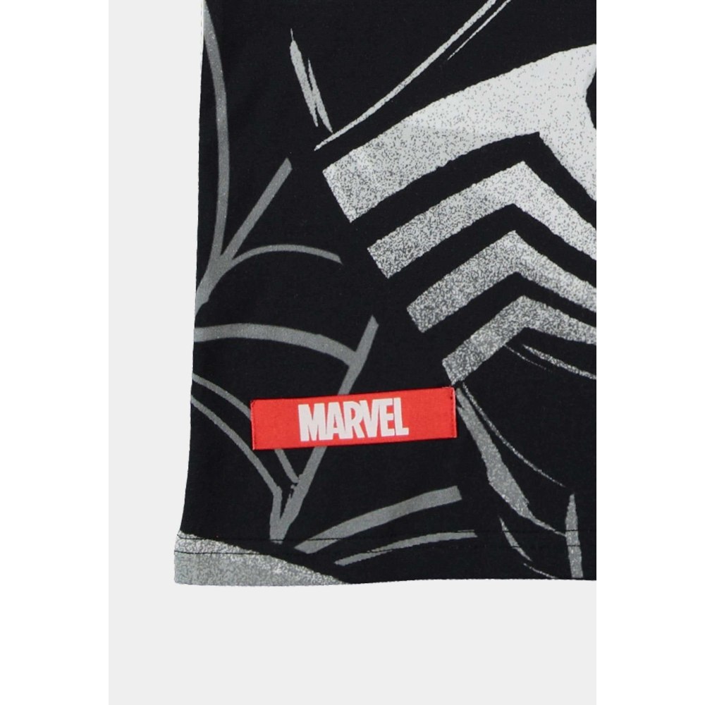 T-shirt Uomo Marvel Spider-Man Venom - Maglietta Nera Manica Corta - Cosplay/Halloween - Foto 4