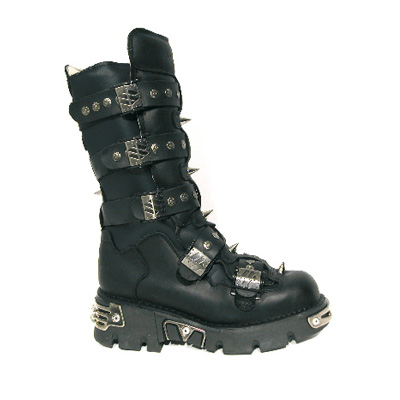 goth rock boots