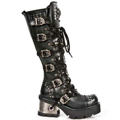 goth rock boots