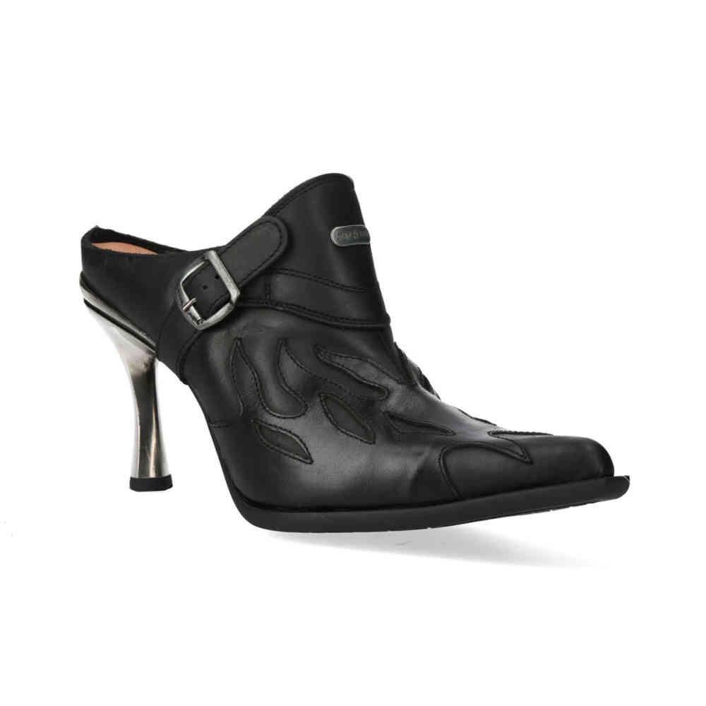 New Rock New Rock M9007C1 Talons hauts Noir Attitude France