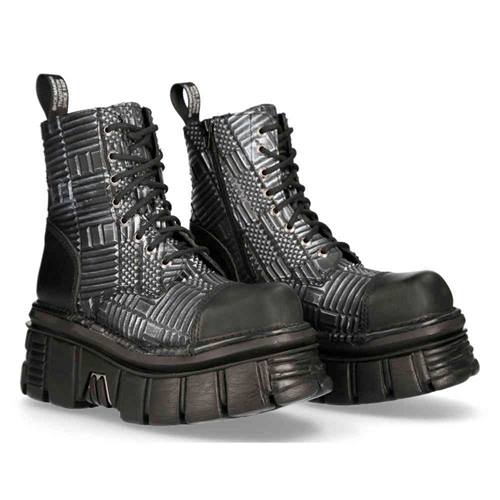New Rock Half Boot Tower Unisex Scarpe Platform - 36 EU New Rock Half Boot Tower Unisex Scarpe Platform - 36 EU
