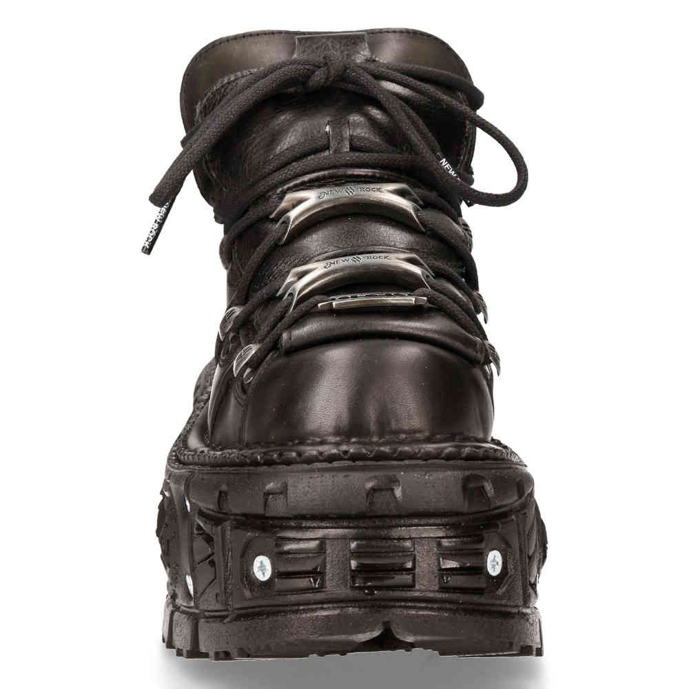New Rock New Rock - M-TANK106-C2 Plattformstiefel - Schwarz | Attitude