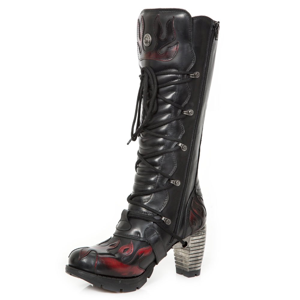 knee high new rock boots