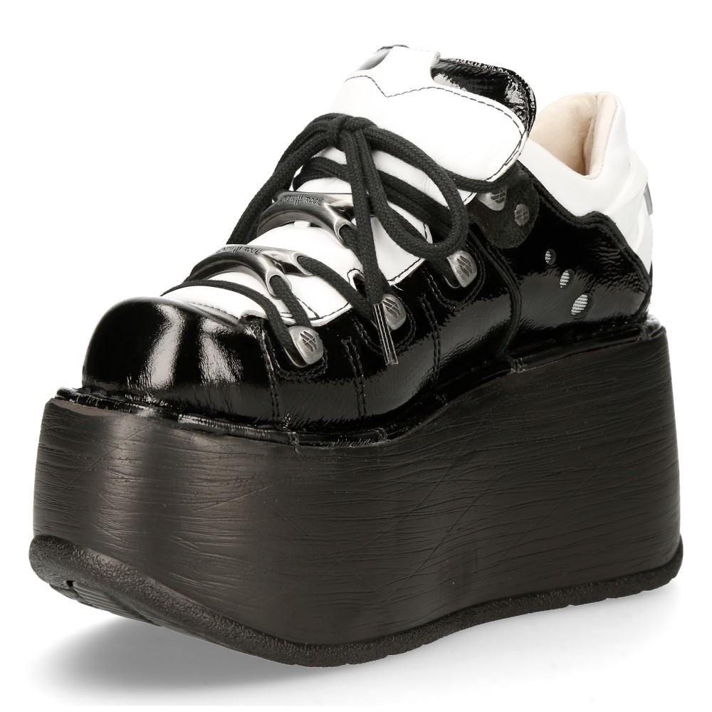 New Rock New Rock Platform sneakers M120NS49 Black/White | Attitude Eur