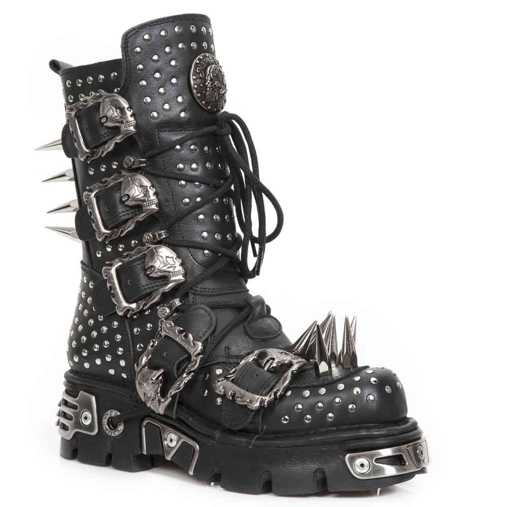 new rock boots spikes