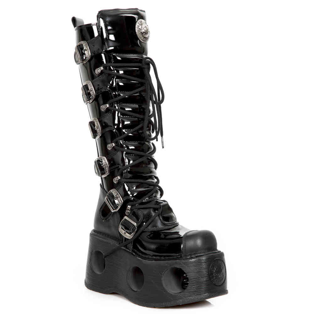 new rock chain boots