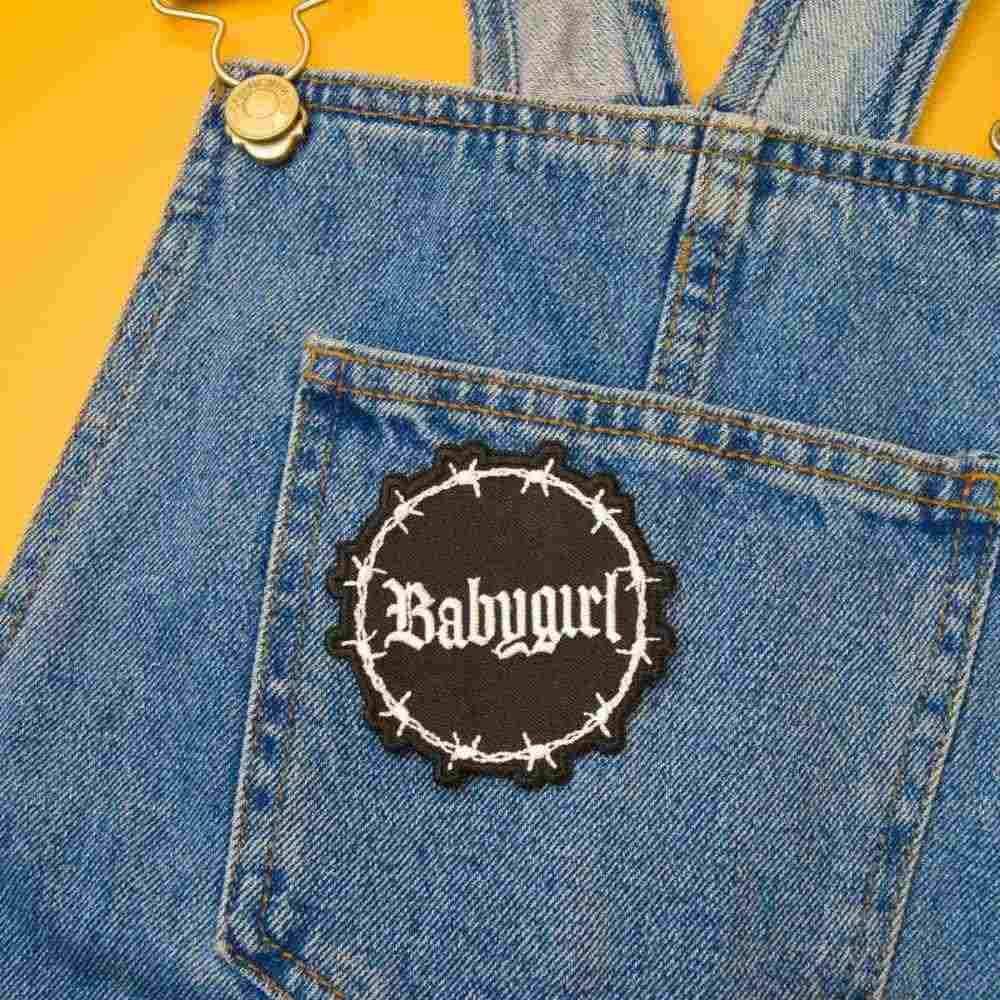 Extreme Largeness Extreme Largeness Patch Babygirl Black White Attitu Extreme Largeness Extreme Largeness Patch Babygirl Black White Attitu