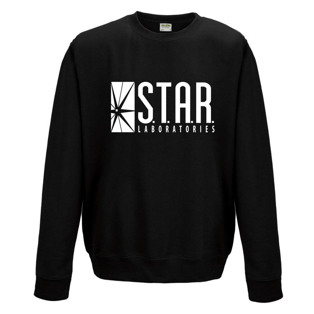 the flash star labs sweatshirt