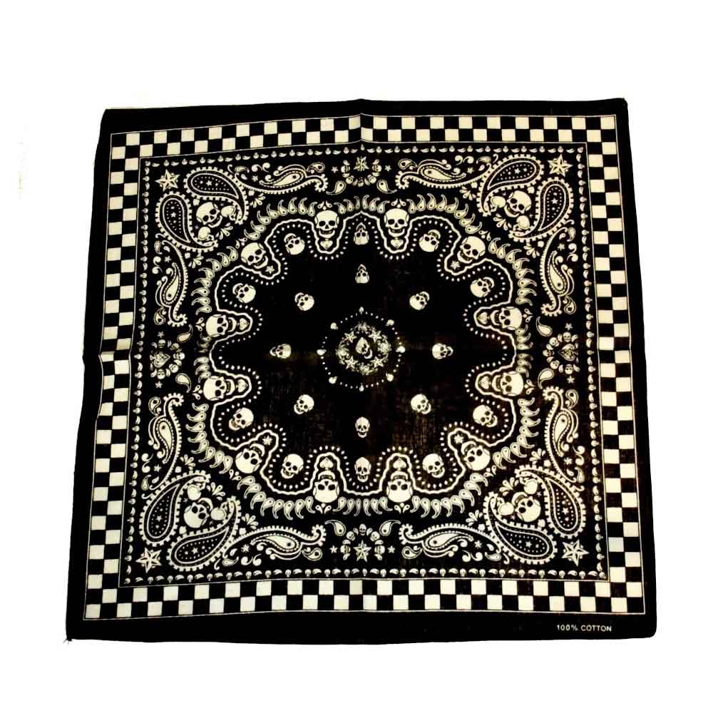 Zac's Alter Ego® 4 Fitted Paisley Print Zandanas