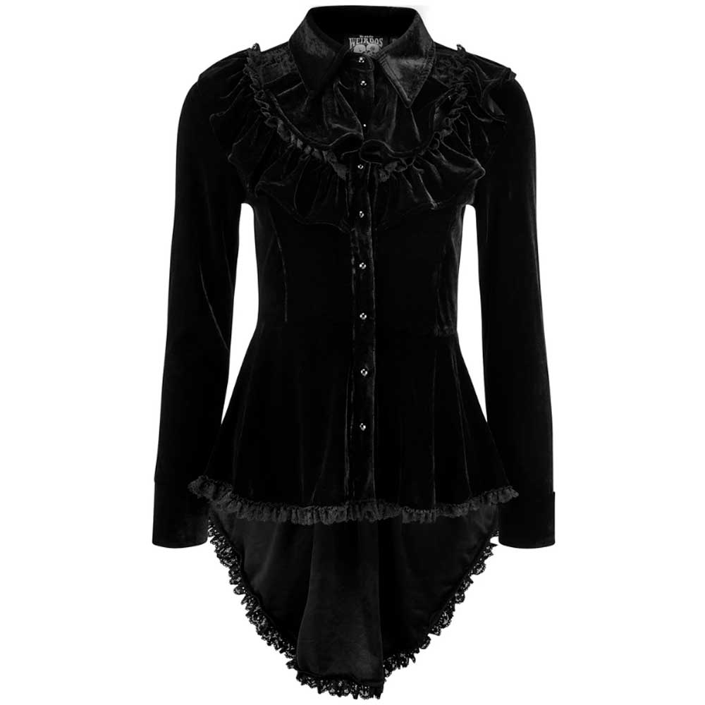 killstar sorrows maxi shirt