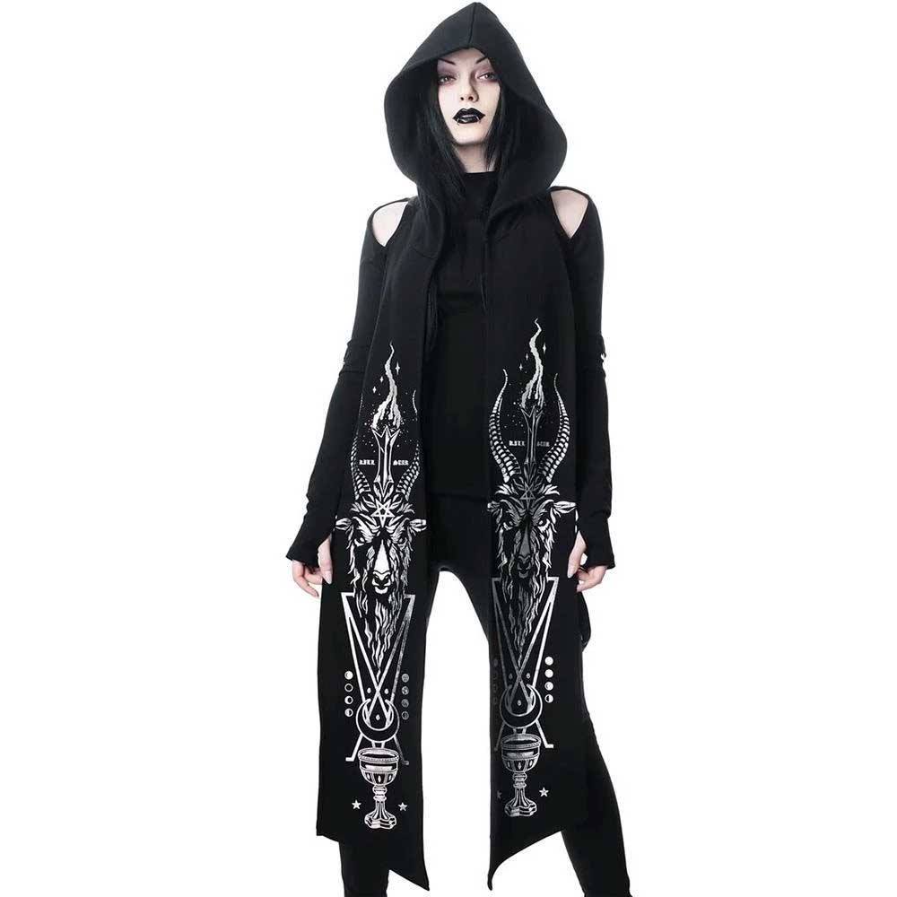 Killstar Killstar Scarf Walk Among Us Hooded Black Attitude Europe