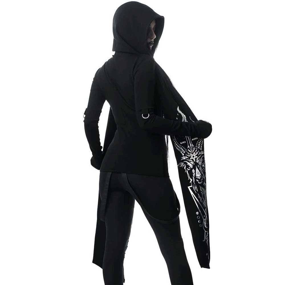 Killstar Killstar Scarf Walk Among Us Hooded Black Attitude Europe