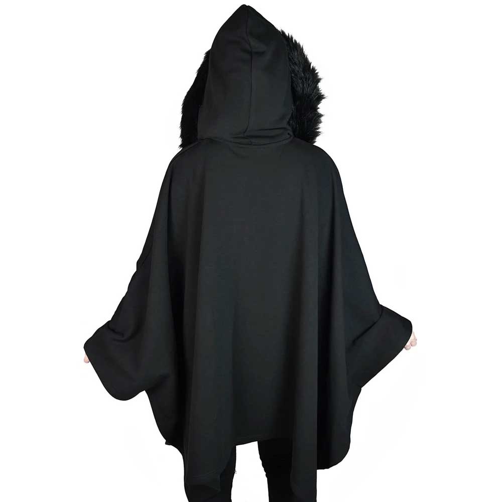 cult hood poncho