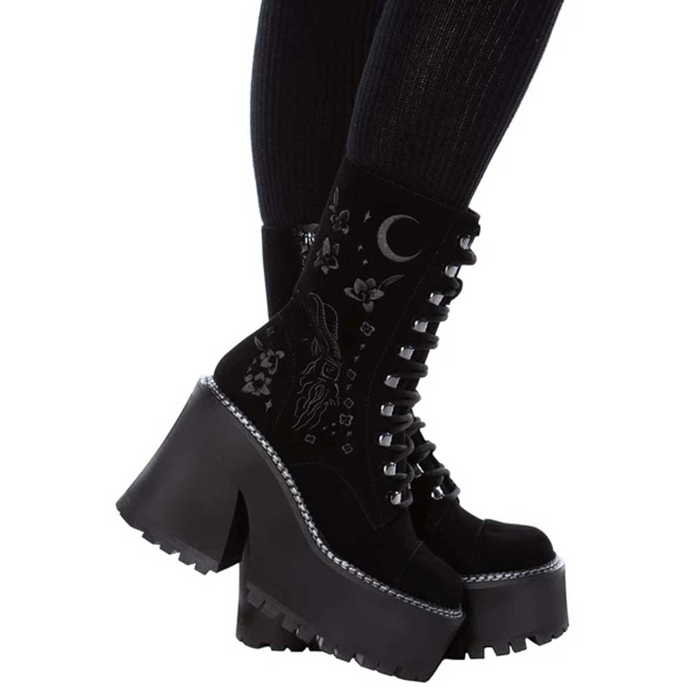 killstar trance platform boots