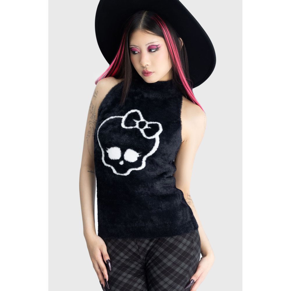 Killstar Killstar MAD SCIENCE Cardigan White Attitude Europe