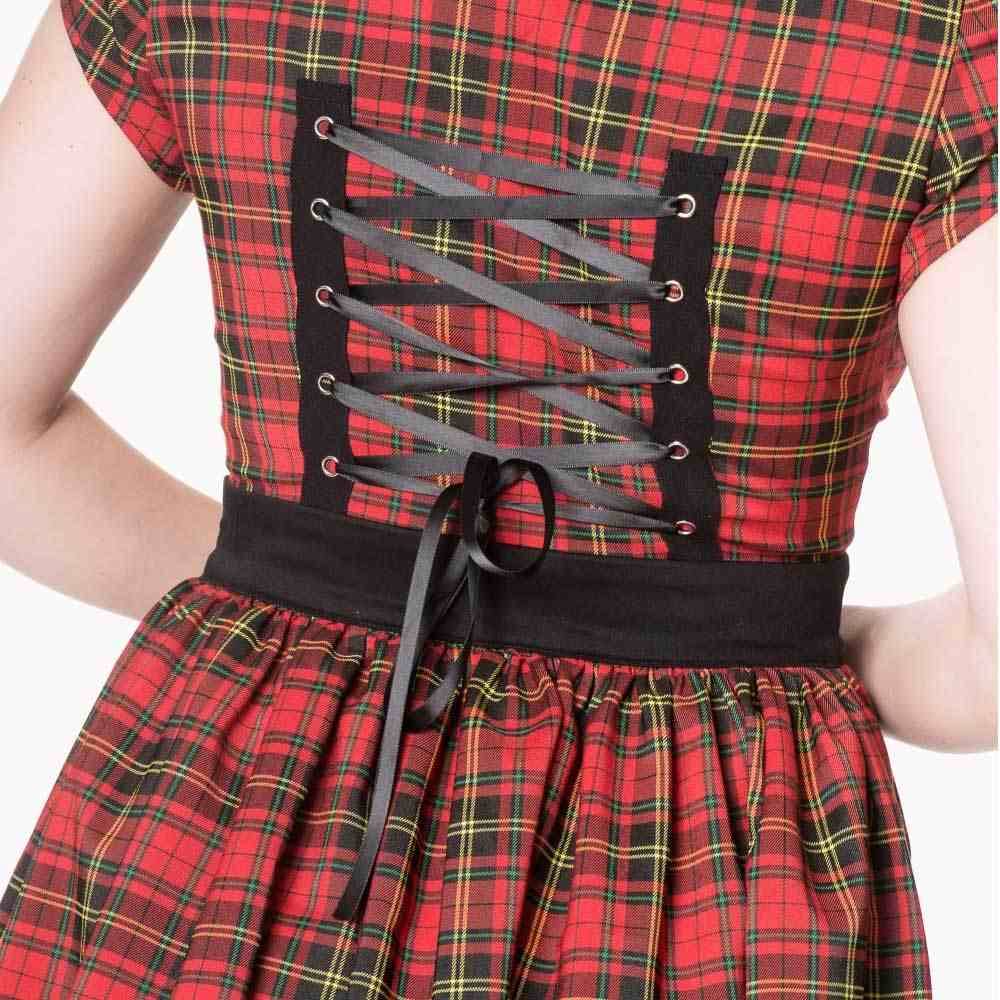 Banned Banned Korte Jurk Great Heights Rood Attitude Holland