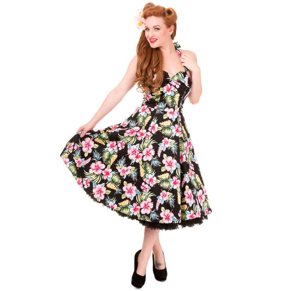 hawaiian swing dress