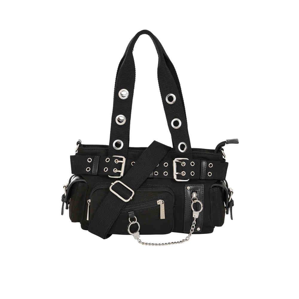 Banned Banned Fang Flicker Handtasche Schwarz Attitude