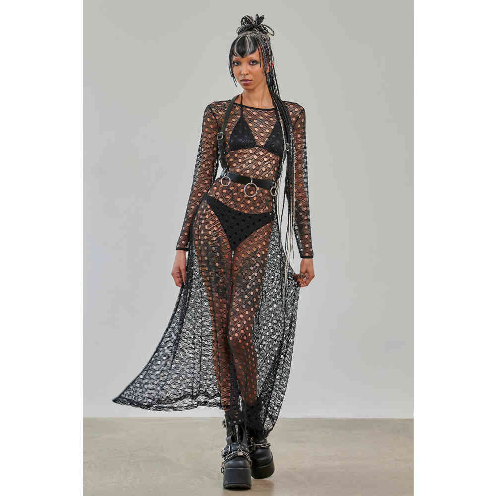 helsa faille halter mini dress Helsa Faille Dress – The Closet Collective Hire main image 0